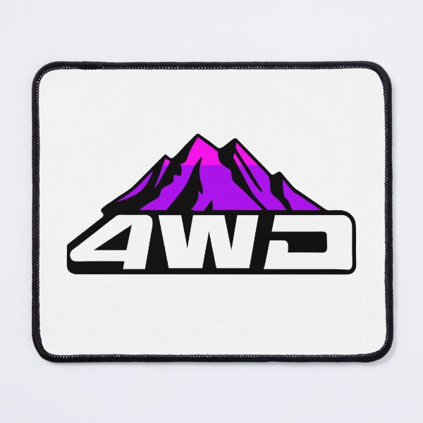 Item preview, 4WD Adventure: Retro Mountain Stripes Design designed and sold by Timegraf.