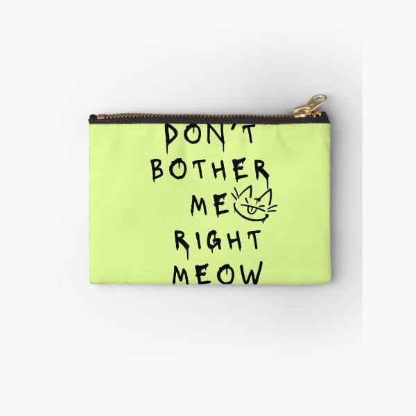 Item preview, don't bother me right meow cat  designed and sold by Feather Art.