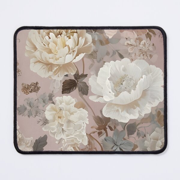 Aperçu de l'œuvre Jardin de fleurs roses créée et vendue par PuzzleBoxCorner.