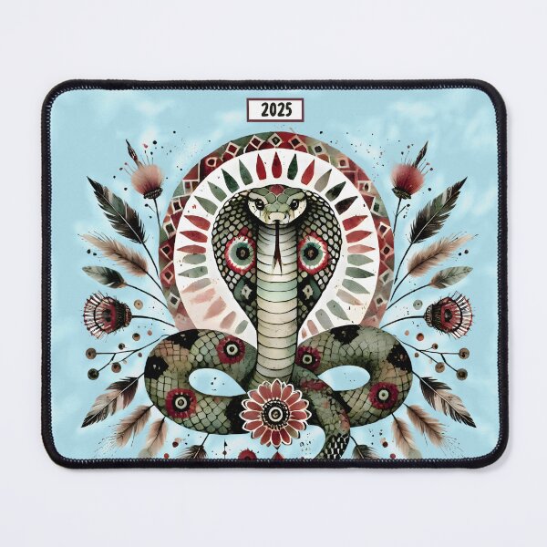 Item preview, 2025 Year of the Snake designed and sold by MoodyMuseArt.