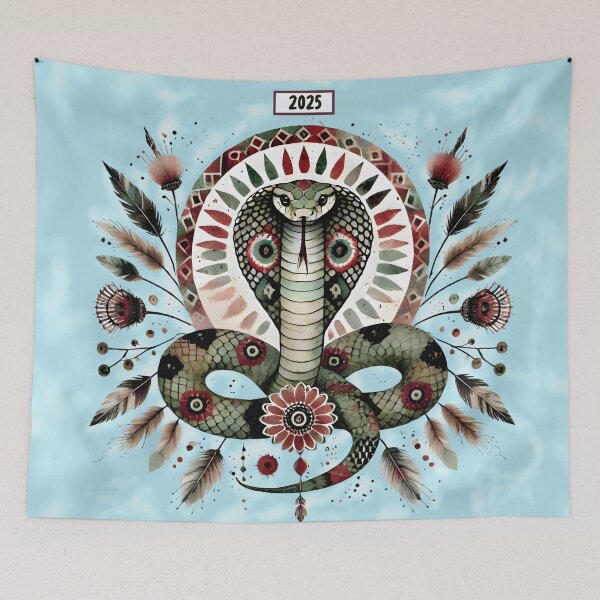 Item preview, 2025 Year of the Snake designed and sold by MoodyMuseArt.