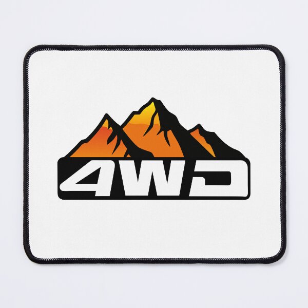 Item preview, 4WD Adventure: Retro Mountain Stripes Design designed and sold by Timegraf.