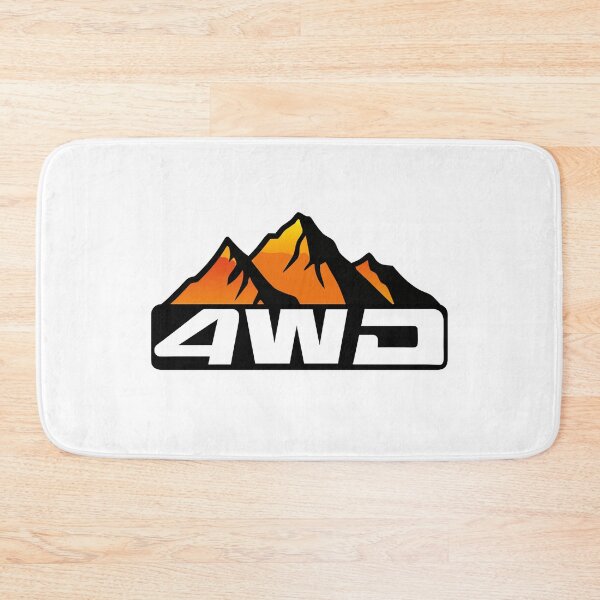 Item preview, 4WD Adventure: Retro Mountain Stripes Design designed and sold by Timegraf.