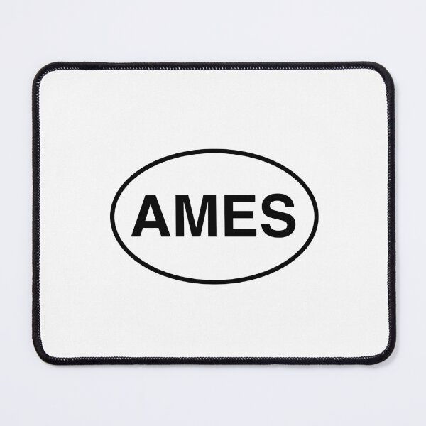 Item preview, Ames Iowa Oval designed and sold by delmarvastickers.