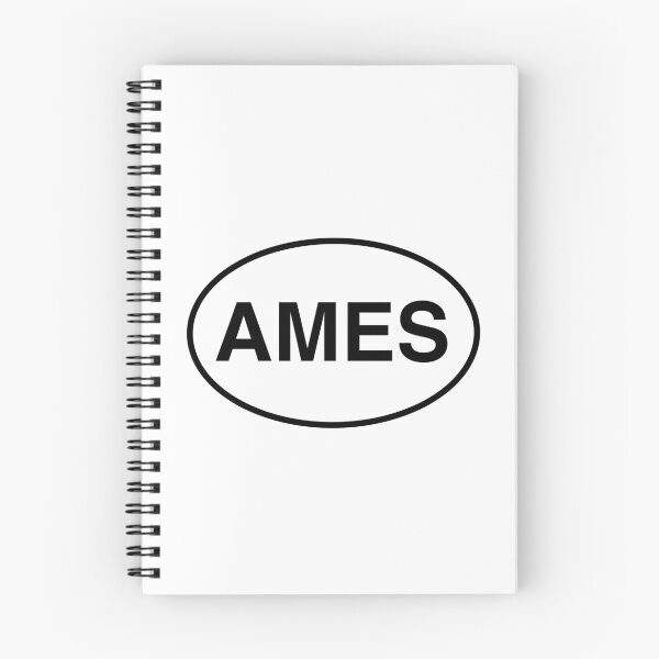 Item preview, Ames Iowa Oval designed and sold by delmarvastickers.