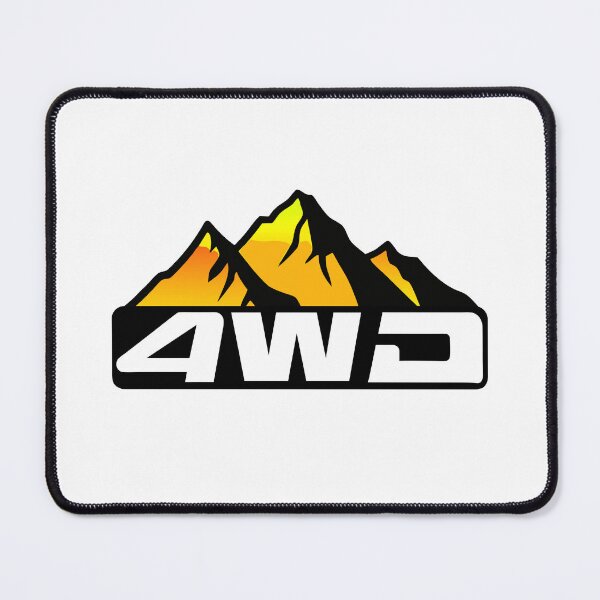 Item preview, 4WD Adventure: Retro Mountain Stripes Design designed and sold by Timegraf.