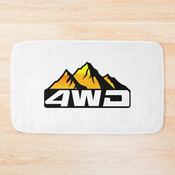 Item preview, 4WD Adventure: Retro Mountain Stripes Design designed and sold by Timegraf.