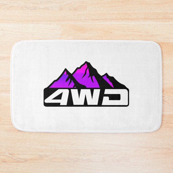 Item preview, 4WD Adventure: Retro Mountain Stripes Design designed and sold by Timegraf.