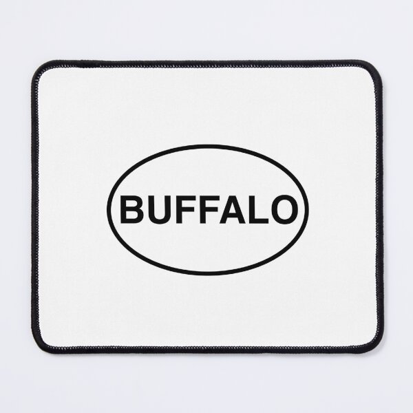 Item preview, Buffalo Oval designed and sold by delmarvastickers.