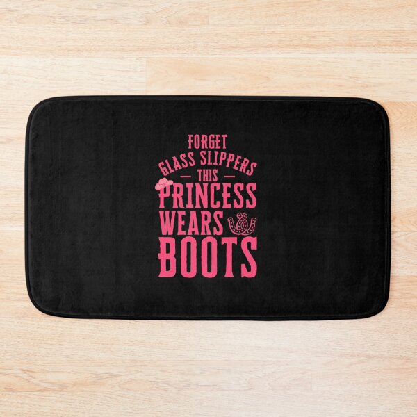 Item preview, Forget glass slippers this princess wears boots Funny Cowgirl Princess Country Girl Lifestyle  designed and sold by MouDantArts.