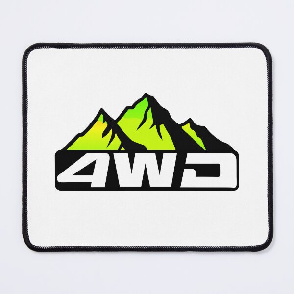 Item preview, 4WD Adventure: Retro Mountain Stripes Design designed and sold by Timegraf.