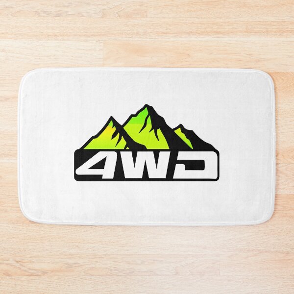 Item preview, 4WD Adventure: Retro Mountain Stripes Design designed and sold by Timegraf.