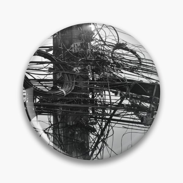 Item preview, The Wires on Chiang Mai, Thailand. Highest Resolution image. designed and sold by Pete Klimek.