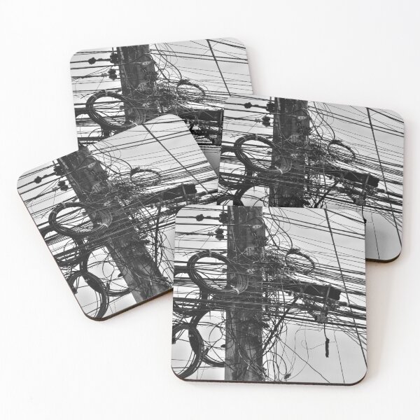 Item preview, The Wires on Chiang Mai, Thailand. Highest Resolution image. designed and sold by Pete Klimek.