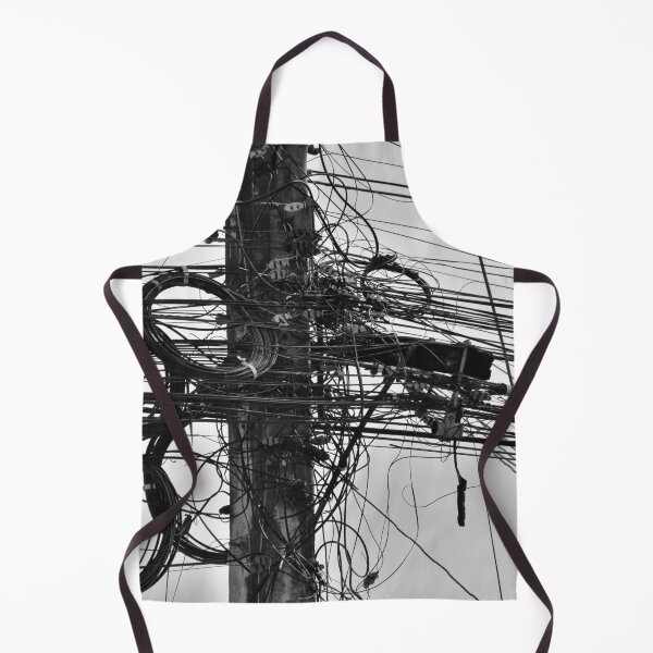 Item preview, The Wires on Chiang Mai, Thailand. Highest Resolution image. designed and sold by Pete Klimek.