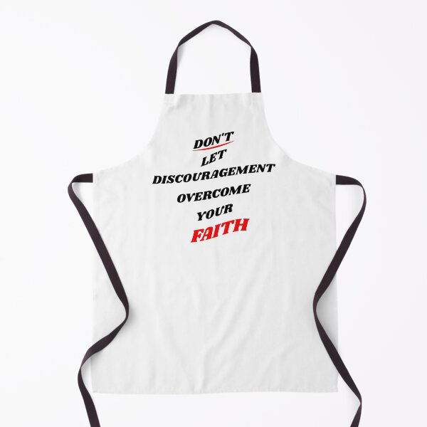 Item preview, Don't Let Discouragement Overcome Your Faith designed and sold by S4G Tees.