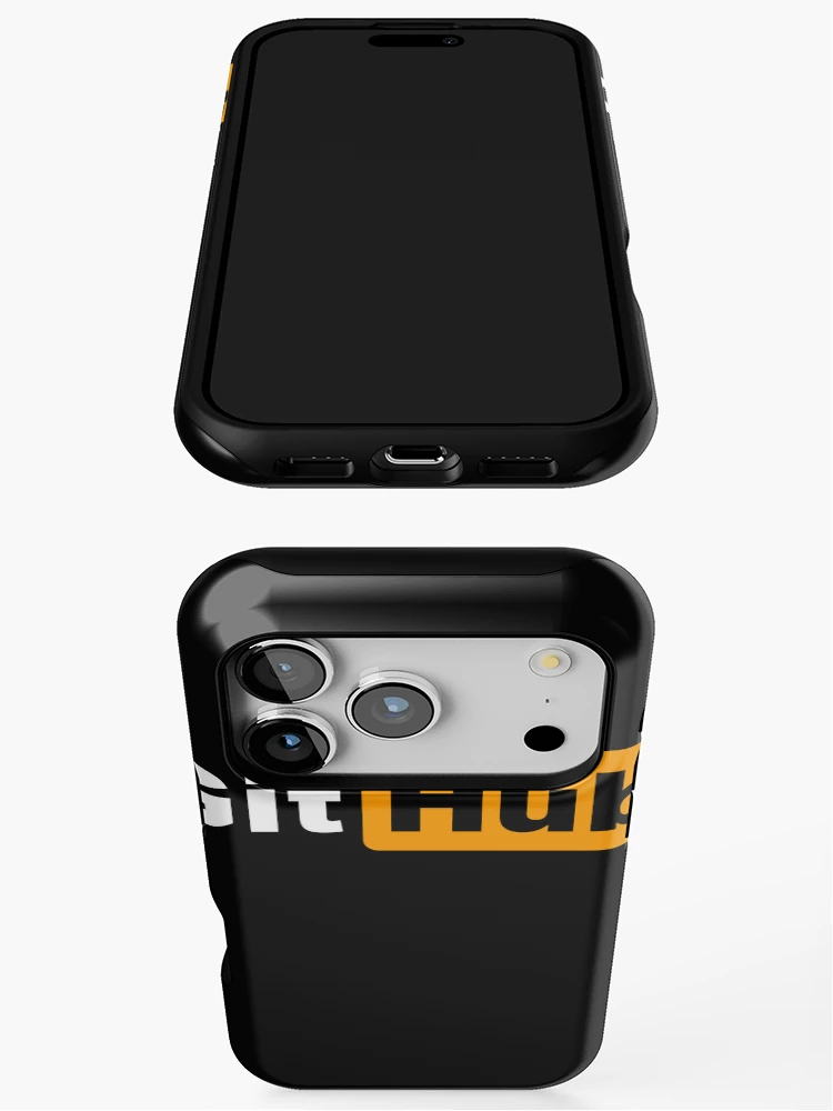 Thumbnail 3 of 4, iPhone Case, Github Developer Fun Pun Sticker designed and sold by developerfriday.
