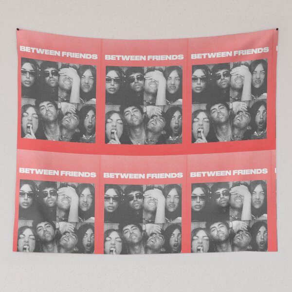 Item preview, BETWEEN FRIENDS poster designed and sold by spillurdesigns.