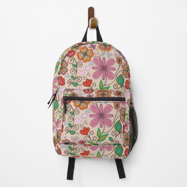 Item preview, Stitch clover flower - beige designed and sold by Navitaloves.