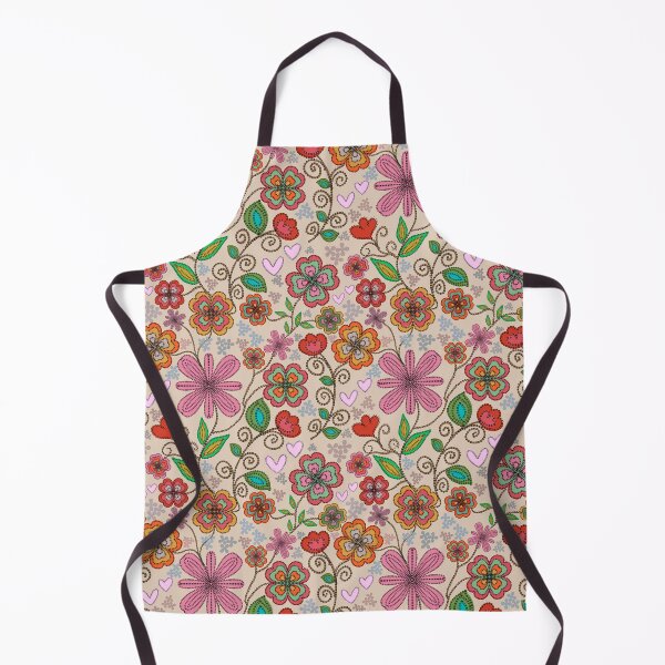 Item preview, Stitch clover flower - beige designed and sold by Navitaloves.