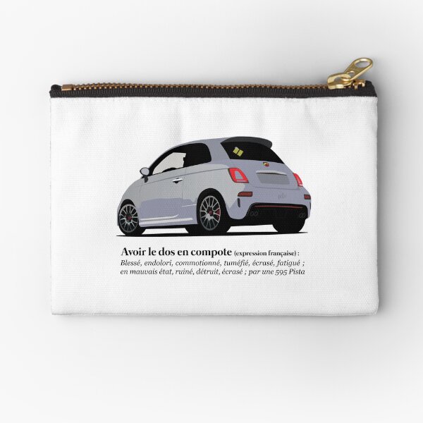 Abarth 595 Pista - PDLV Zipper Pouch