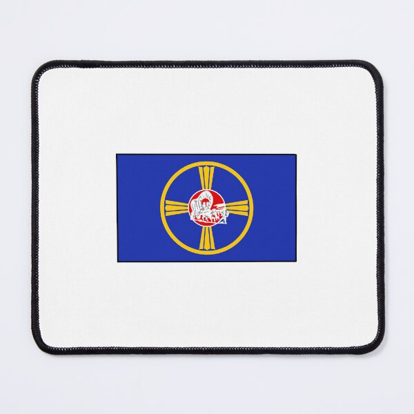 Item preview, Omaha Nebraska Flag designed and sold by delmarvastickers.