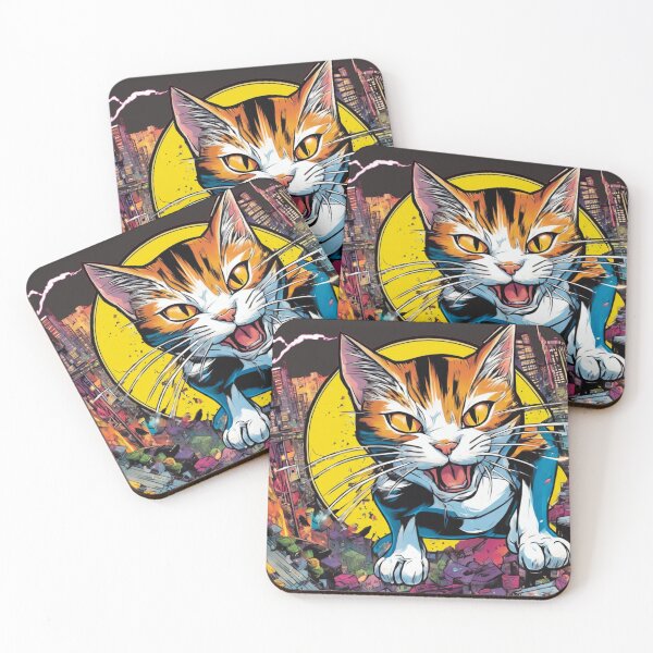 Item preview, Feline Fury designed and sold by Thaivi Design.