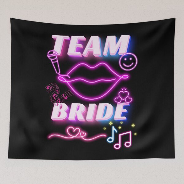 Item preview, Neon Team Bride designed and sold by Eranthe Bernardo.
