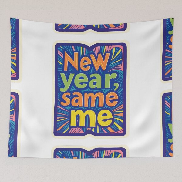 Item preview, New year, same me designed and sold by MendaciousMina.
