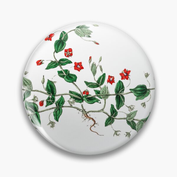 Item preview, Scarlet pimpernel flower design designed and sold by Cuphoria.