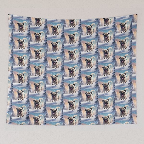 Item preview, Snow Fawn Pug designed and sold by a boy and a pug.