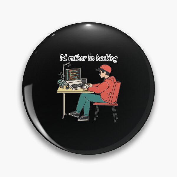 Item preview, I Would Rather Be Hacking Software Development designed and sold by FWLKIT.
