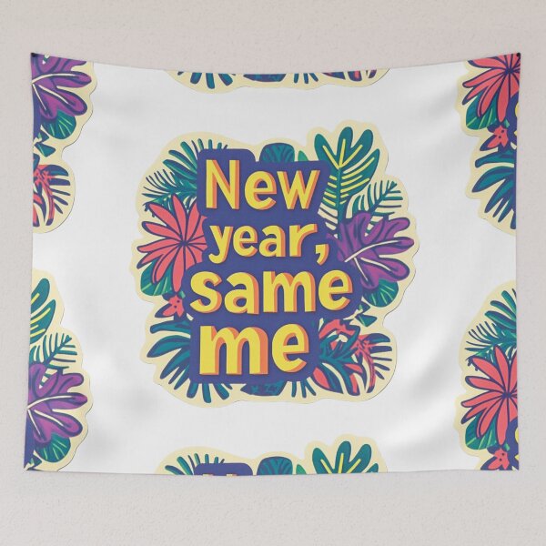 Item preview, New year, same me designed and sold by MendaciousMina.