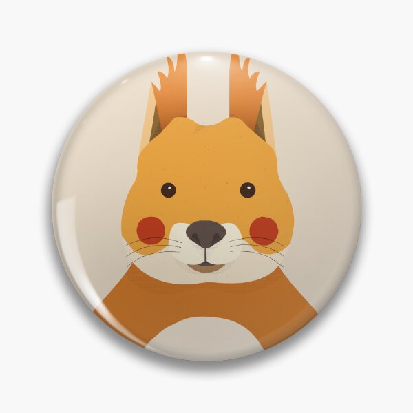 Artikelvorschau, Eichhörnchen, Tierportrait entworfen und verkauft von printedsparrow.