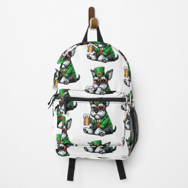 Item preview, Schnauzer Dog St Patrick's Day designed and sold by doodIllustrate.