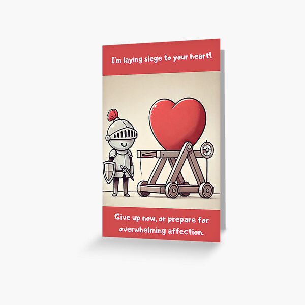 Item preview, Medieval Love Siege designed and sold by Medievalists.net.