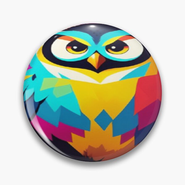 Item preview, Colorful cute owl. designed and sold by DaliaSabryTee.