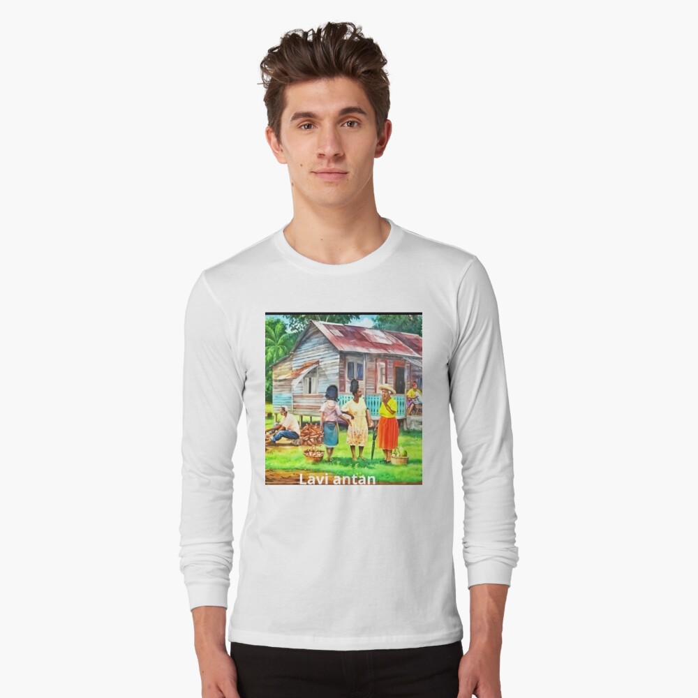 Aperçu de l'œuvre T-shirt manches longues créée et vendue par charlolo.