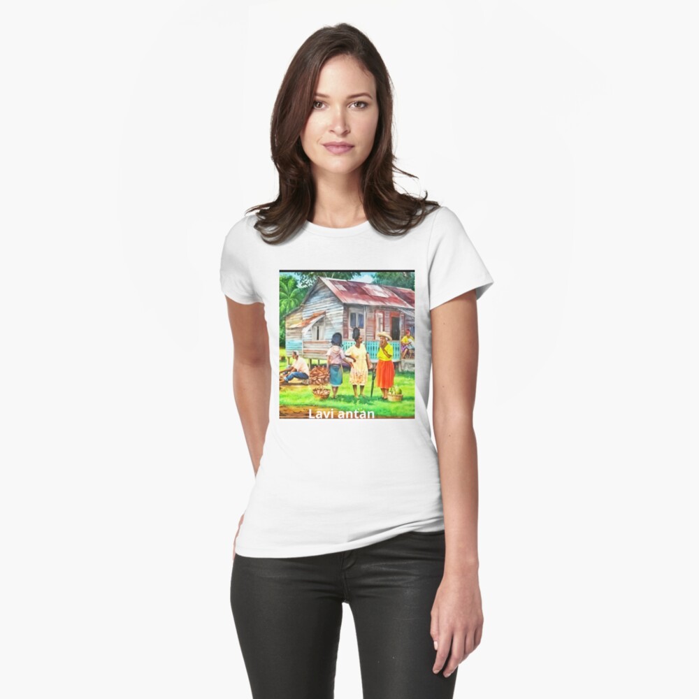 Aperçu de l'œuvre T-shirt moulant créée et vendue par charlolo.