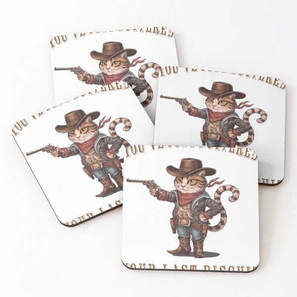 Item preview, Cowboy Cat: You've Buttered Your Last Biscuit designed and sold by SSD-.