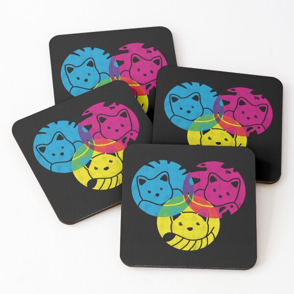 Item preview, CMYK Cats designed and sold by dudelinart.
