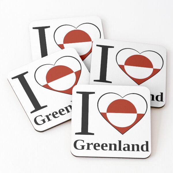 Item preview, I love Greenland  designed and sold by Rachel the Artist .