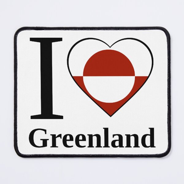 Item preview, I love Greenland designed and sold by Rachel the Artist .
