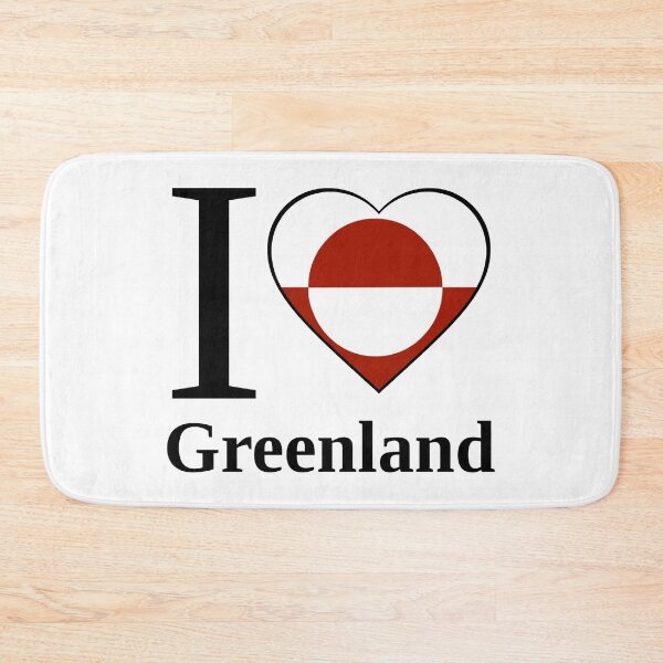 Item preview, I love Greenland  designed and sold by Rachel the Artist .
