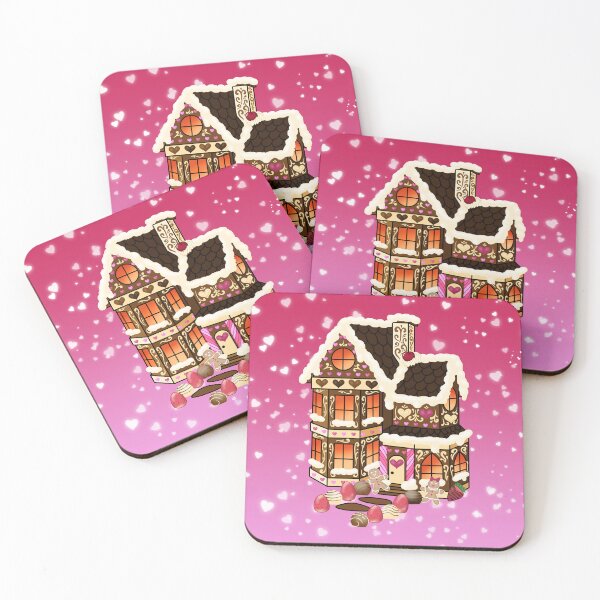 Item preview, Valentine's Gingerbread House designed and sold by Miss Lunaria.