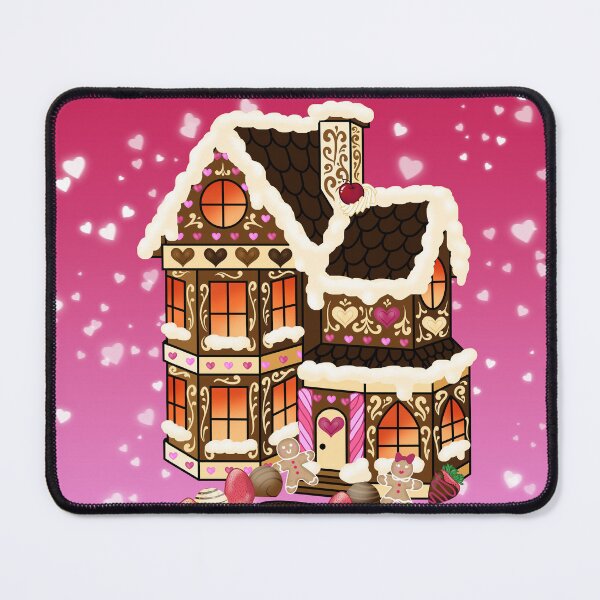 Item preview, Valentine's Gingerbread House designed and sold by Miss Lunaria.