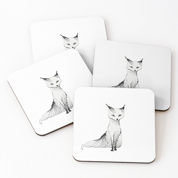 Item preview, Elegant Fox Sketch designed and sold by Aurora-Flux.