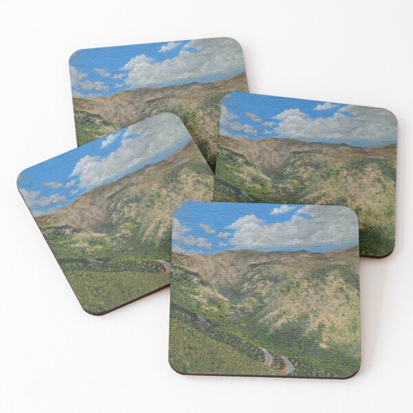 Artikelvorschau, Bergmalerei Beartooth Highway Montana/Wyoming Kunst entworfen und verkauft von skye-studio.