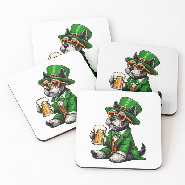 Item preview, Scottish Terrier Dog St Patrick's Day designed and sold by doodIllustrate.