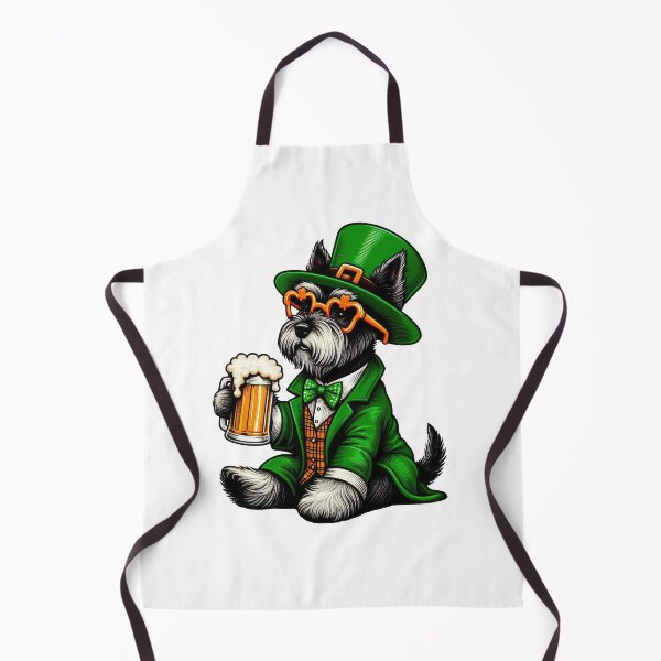 Item preview, Scottish Terrier Dog St Patrick's Day designed and sold by doodIllustrate.
